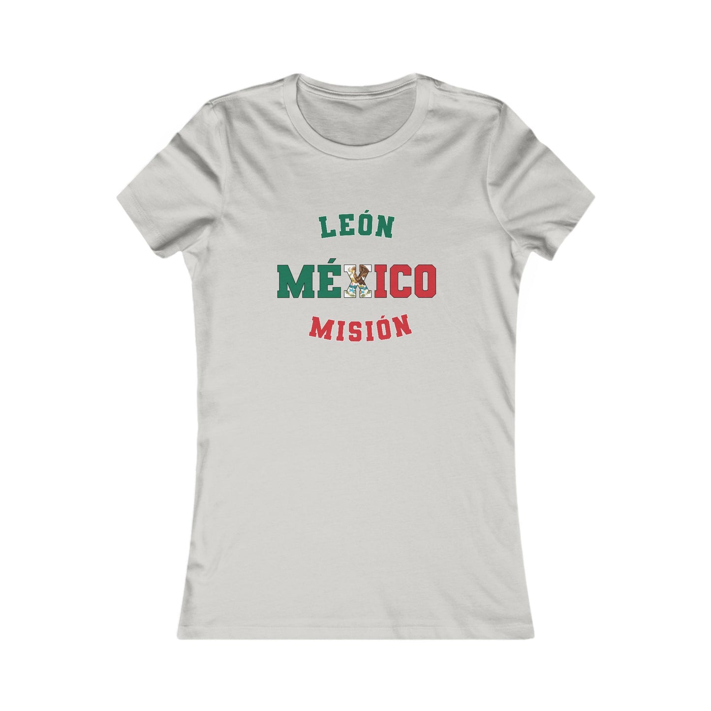 Mexico Leon Spanish - Ladies' New Favorite Tee