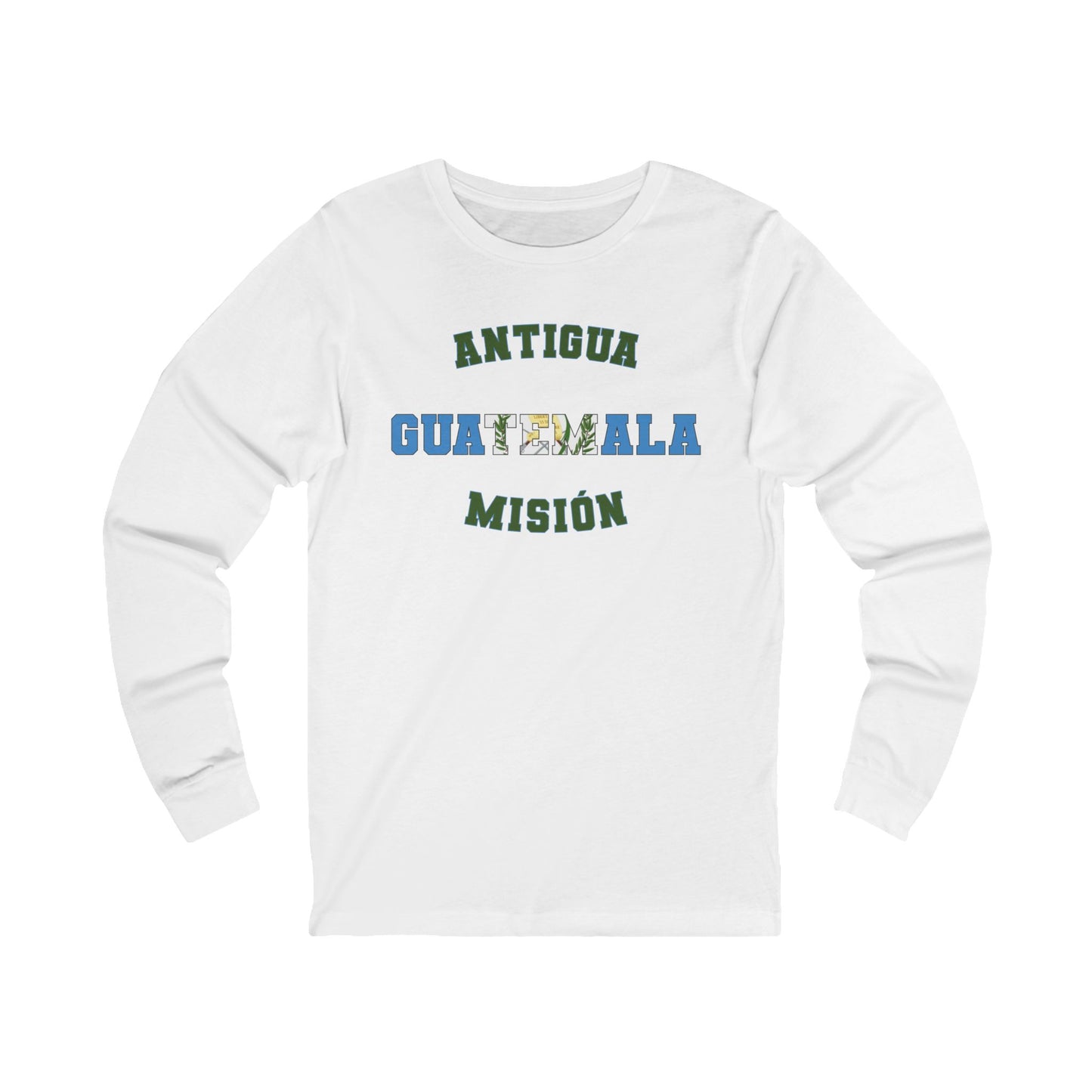 Guatemala Antigua Spanish - Unisex Long Sleeve Cotton Jersey