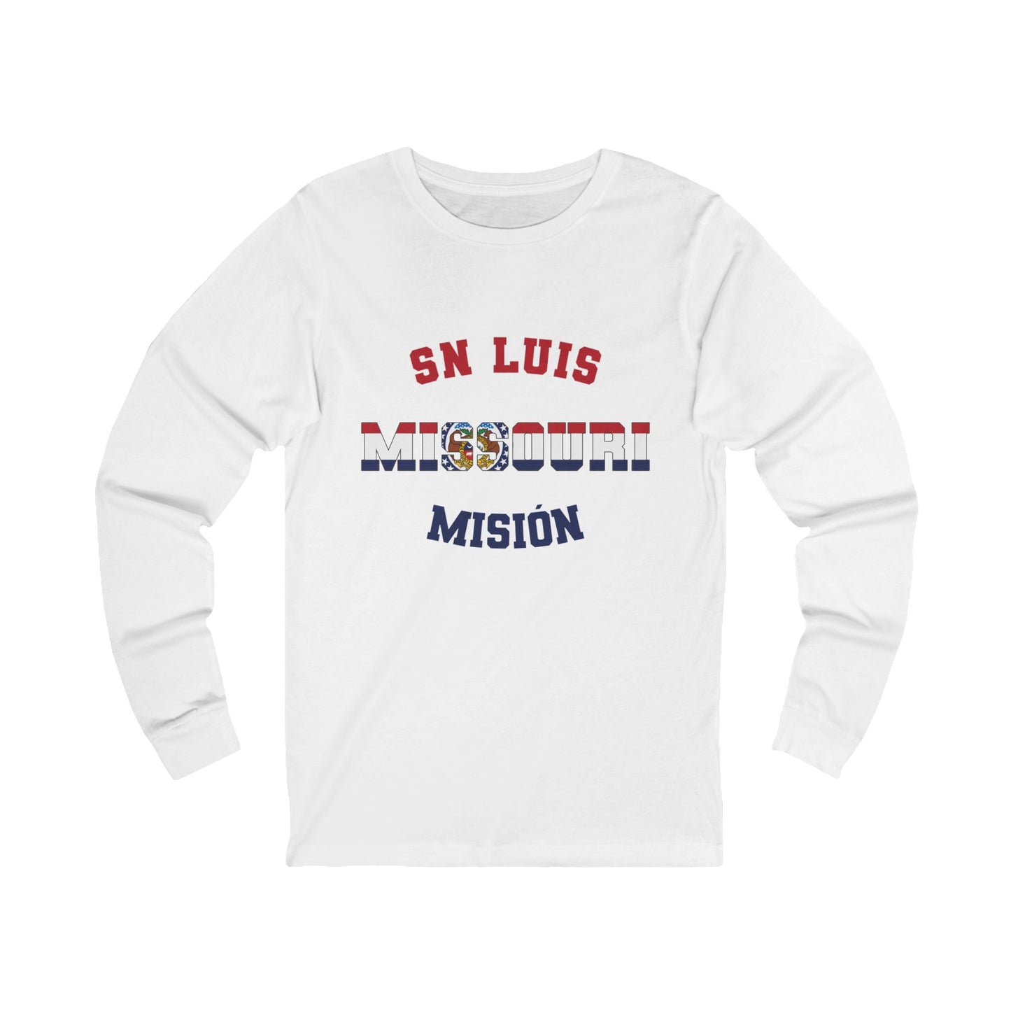 Missouri St Louis Spanish - Unisex Long Sleeve Cotton Jersey