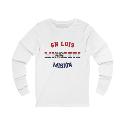 Missouri St Louis Spanish - Unisex Long Sleeve Cotton Jersey
