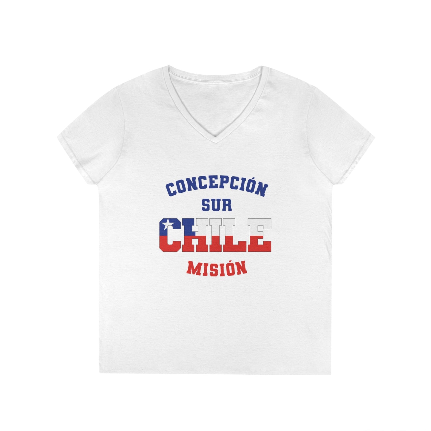 Chile Concepcion South Spanish - Ladies' V-Neck T-Shirt