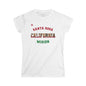 California Santa Rosa Spanish - The Classic P-Day Tee for Ladies