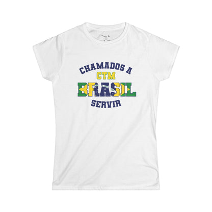Brazil MTC Portuguese - The Classic P-Day Tee for Ladies