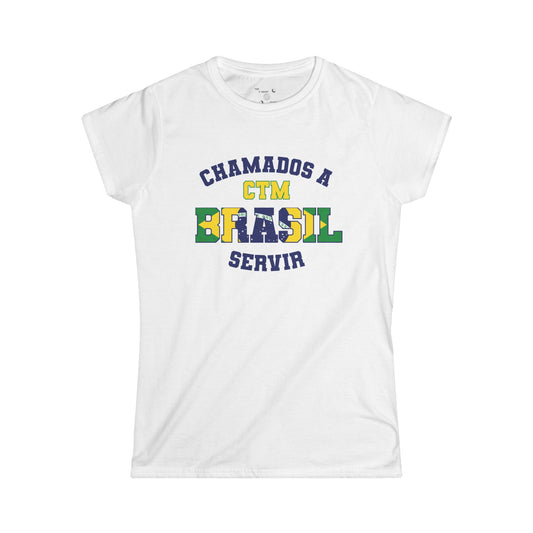 Brazil MTC Portuguese - The Classic P-Day Tee for Ladies
