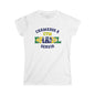Brazil MTC Portuguese - The Classic P-Day Tee for Ladies