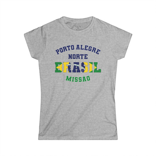 Brazil Porto Alegre North Portuguese - The Classic P-Day Tee for Ladies