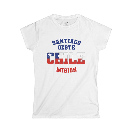 Chile Santiago West Spanish - The Classic P-Day Tee for Ladies