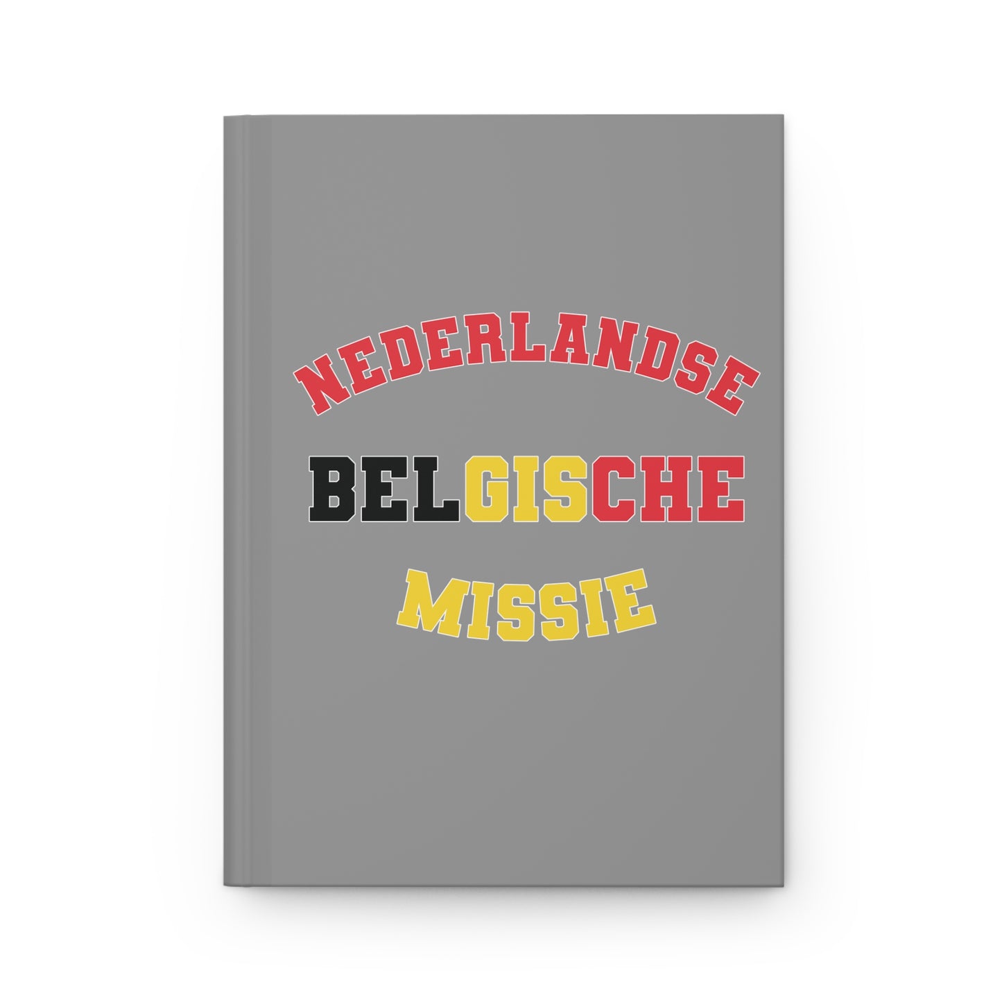 Belgium/Netherlands Dutch - Belgium Flag - Hardcover Journal