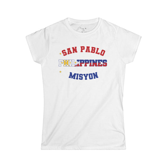 Philippines San Pablo Tagalog - The Classic P-Day Tee for Ladies