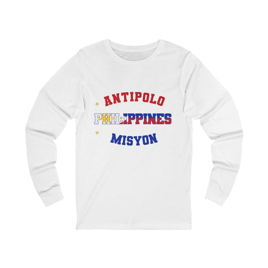 Philippines Antipolo Tagalog - Unisex Long Sleeve Cotton Jersey