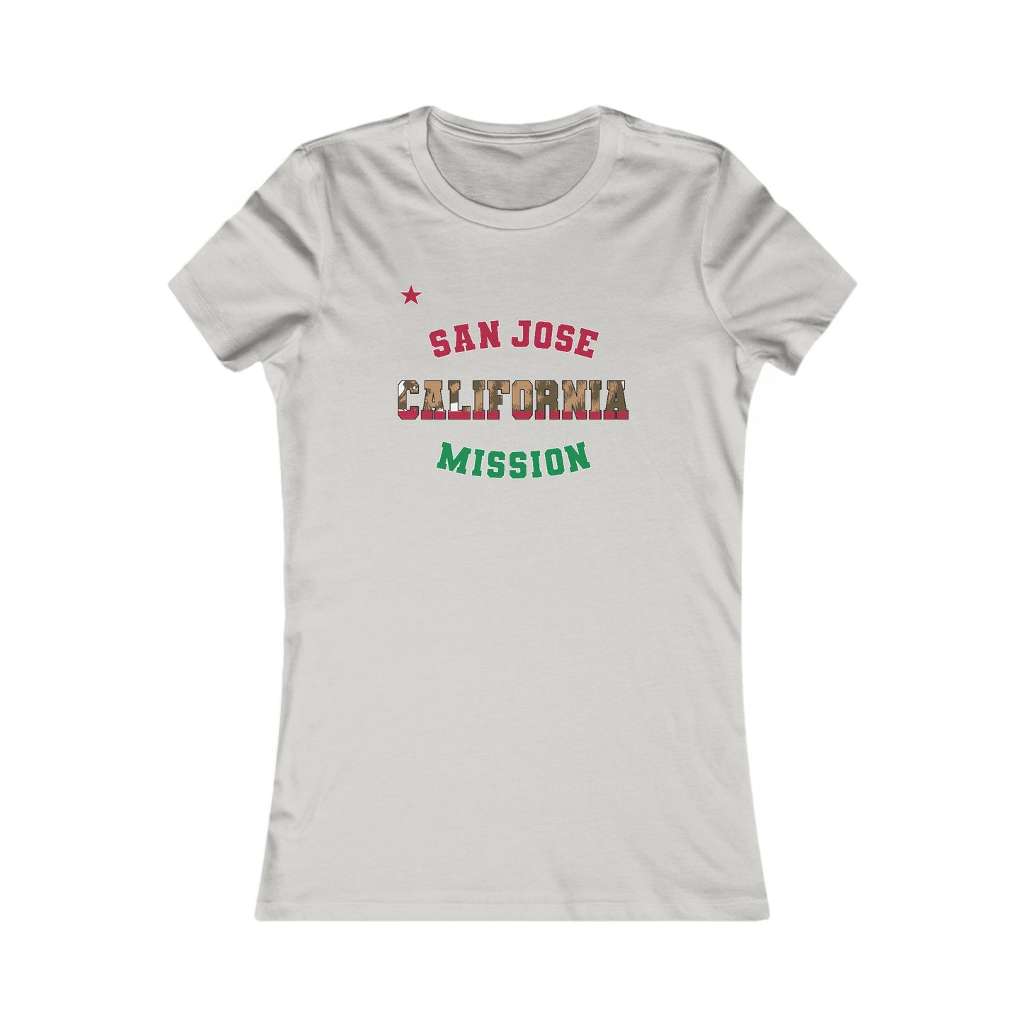 California San Jose English - Ladies' New Favorite Tee