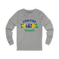 Brazil Curitiba Portuguese - Unisex Long Sleeve Cotton Jersey