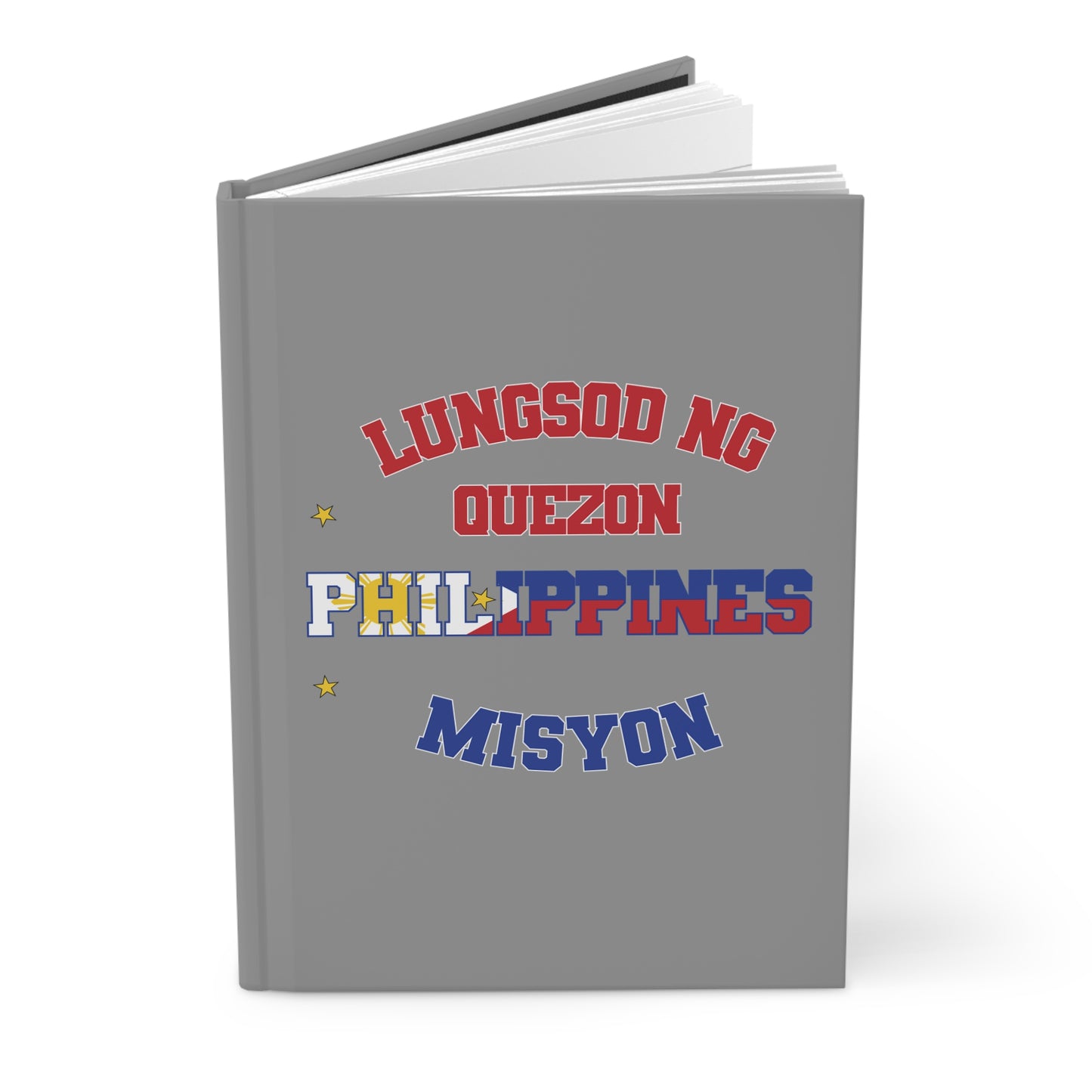 Philippines Quezon City Tagalog - Hardcover Journal