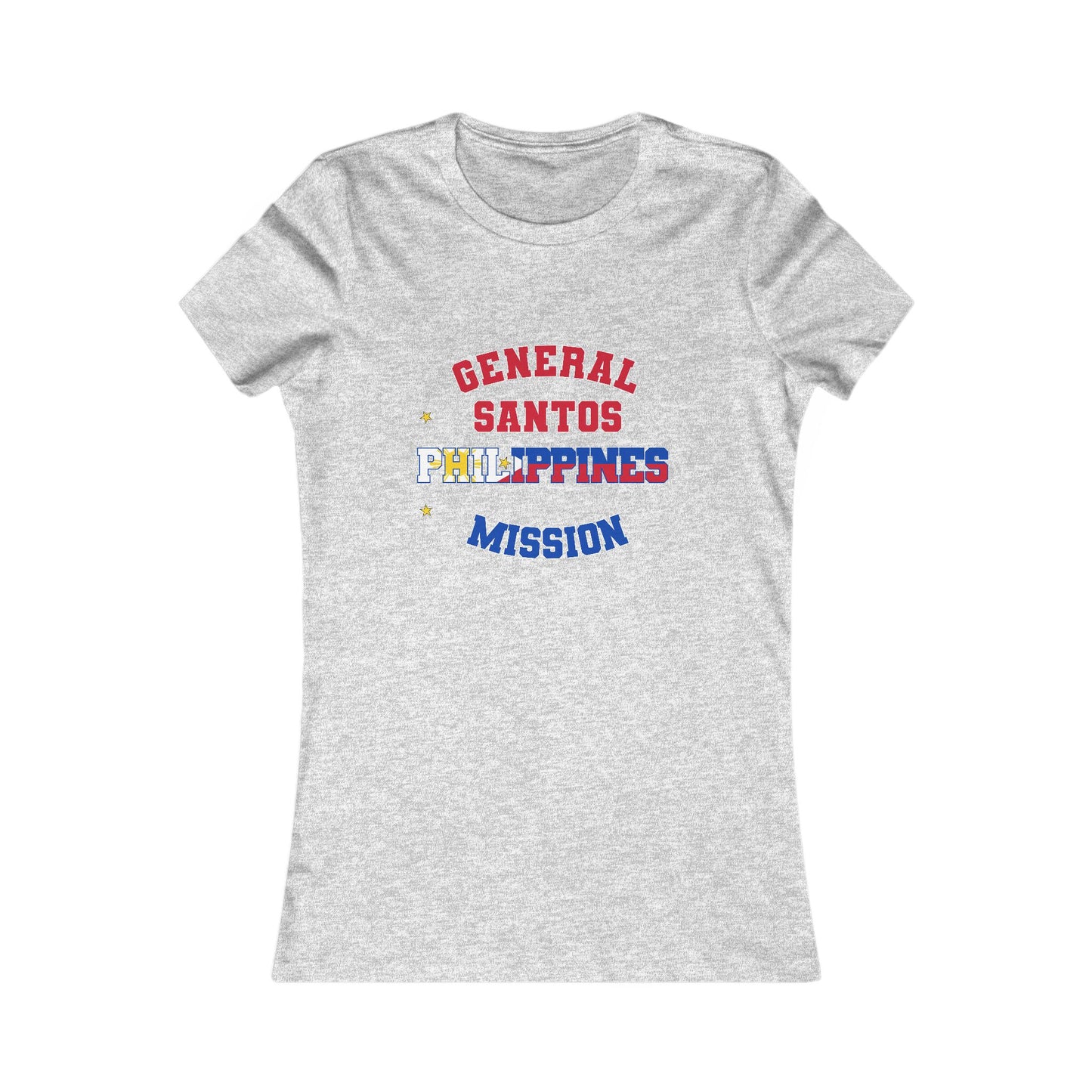 Philippines General Santos English - Ladies' New Favorite Tee