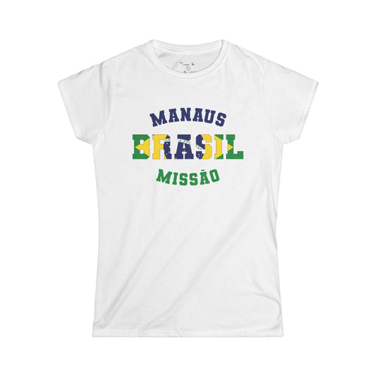 Brazil Manaus Portuguese - The Classic P-Day Tee for Ladies