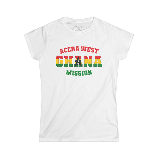 Ghana Accra West English - The Classic P-Day Tee for Ladies