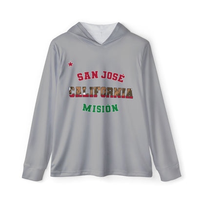California San Jose Spanish - Men's Dri-Fit Hoodie, Light Gray