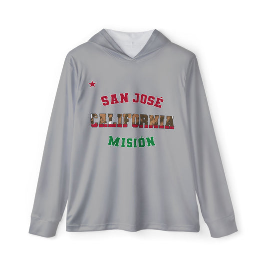 California San Jose Spanish - Men's Dri-Fit Hoodie, Light Gray