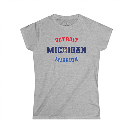 Michigan Detroit English - The Classic P-Day Tee for Ladies