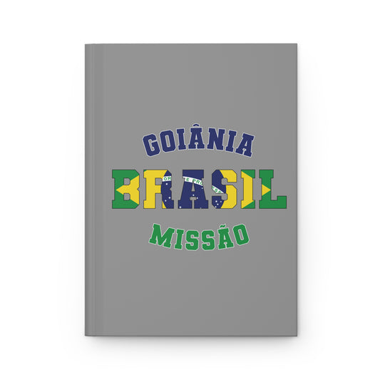 Brazil Goiania Portuguese - Hardcover Journal