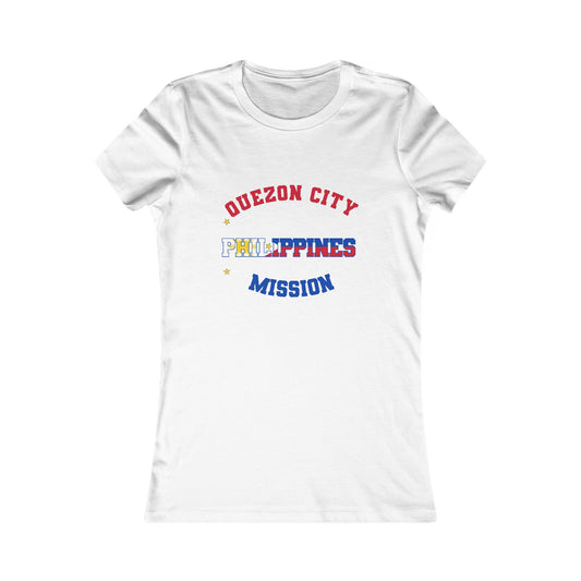 Philippines Quezon City English - Ladies' New Favorite Tee