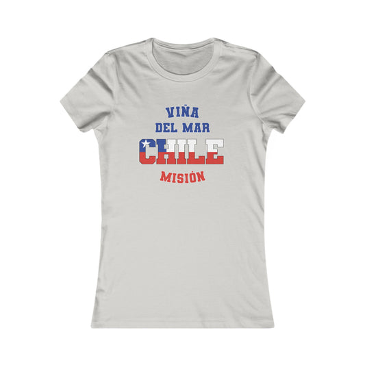 Chile Vina del Mar Spanish - Ladies' New Favorite Tee