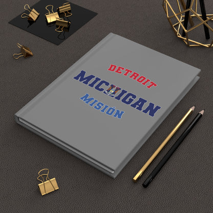 Michigan Detroit Spanish - Hardcover Journal