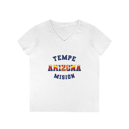 Arizona Tempe Spanish - Ladies' V-Neck T-Shirt