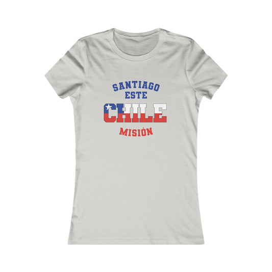Chile Santiago East Spanish - Ladies' New Favorite Tee