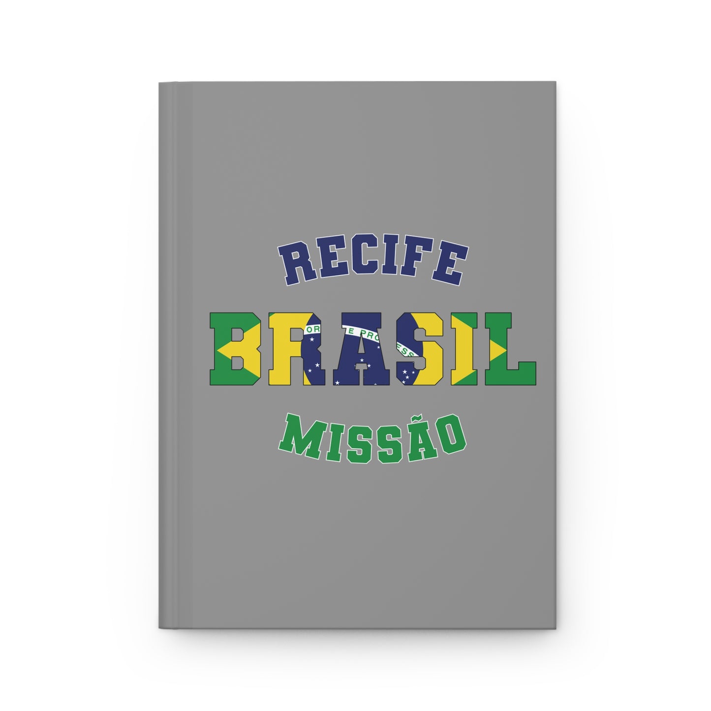 Brazil Recife Portuguese - Hardcover Journal