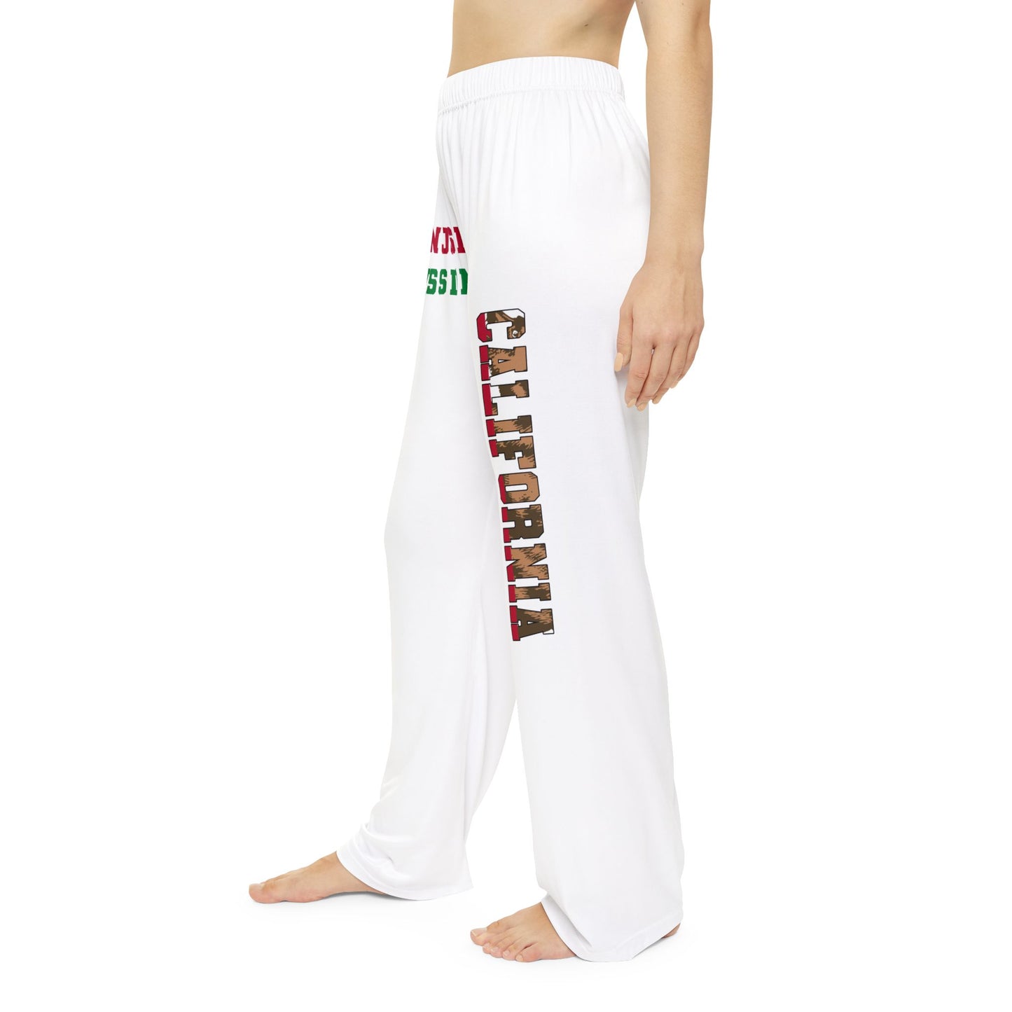 California San Jose English - Women's Lounge Pants, White