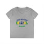 Brazil Juiz de Fora Portuguese - Ladies' V-Neck T-Shirt