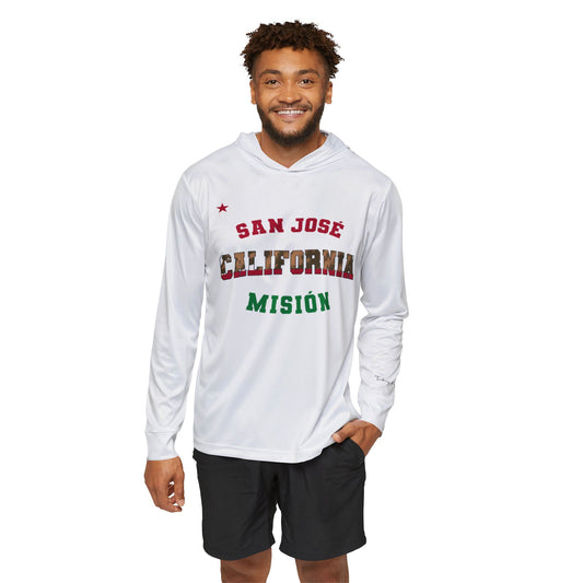 California San Jose Spanish - Men's Dri-Fit Hoodie, White