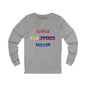 Philippines Iloilo Tagalog - Unisex Long Sleeve Cotton Jersey