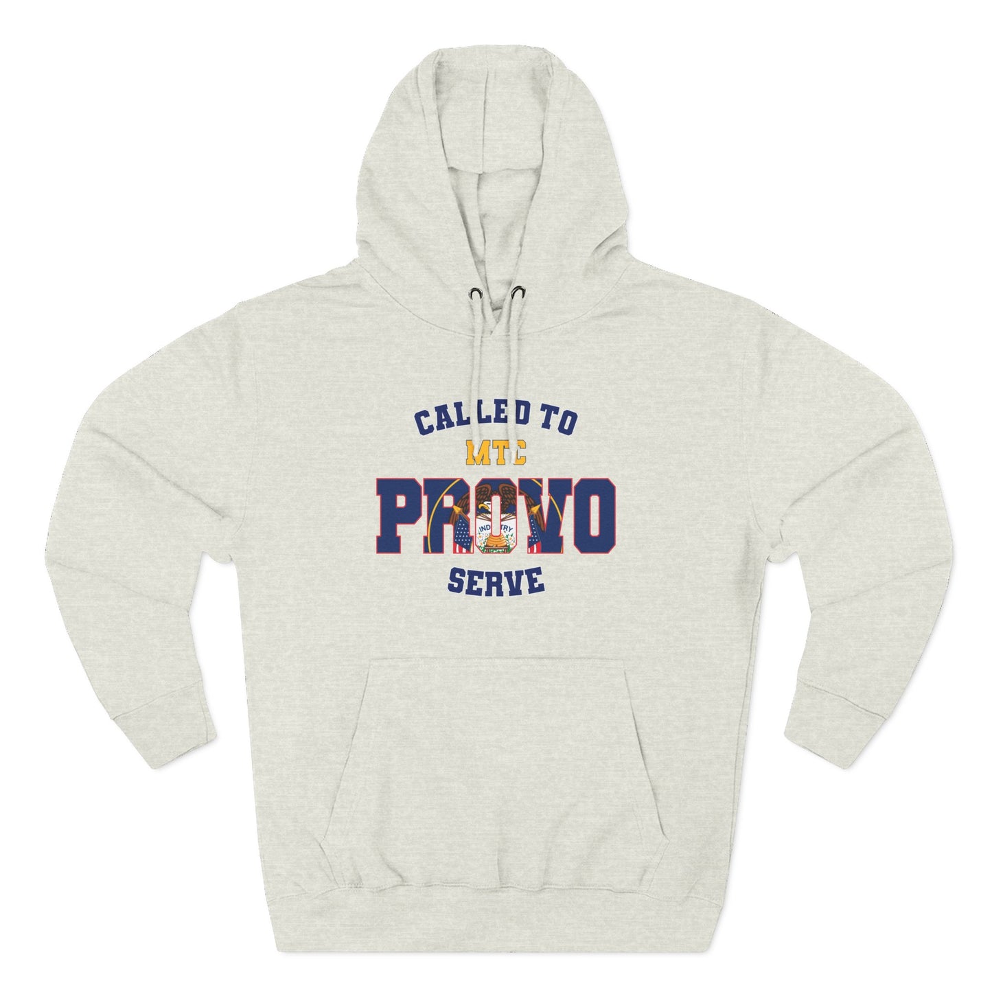Provo MTC English Old Utah Flag - The Relaxed Hoodie
