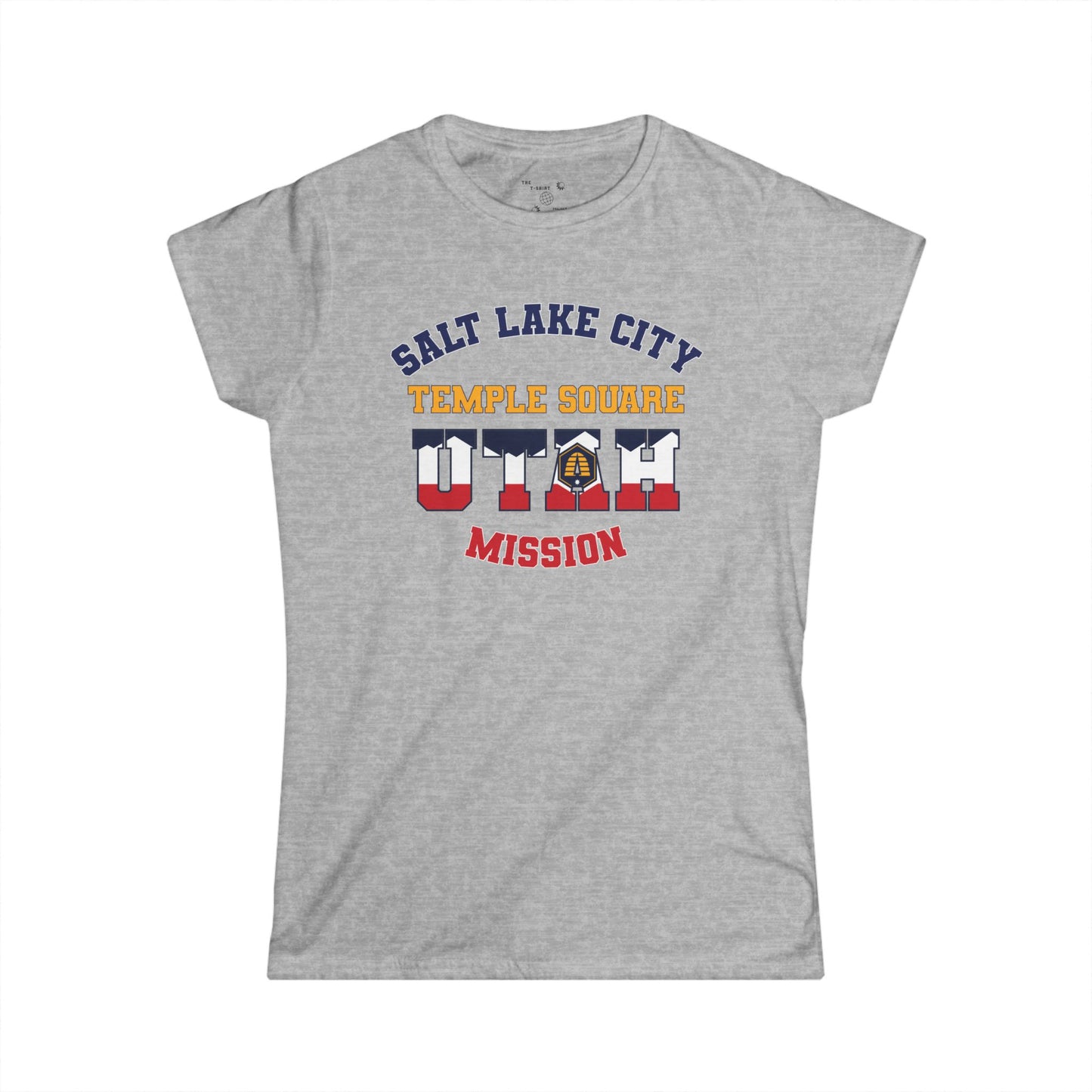 Utah Salt Lake City Temple Square English - The Classic P-Day Tee for Ladies