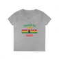 Ghana MTC English - Ladies' V-Neck T-Shirt