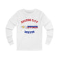 Philippines Quezon City Tagalog - Unisex Long Sleeve Cotton Jersey