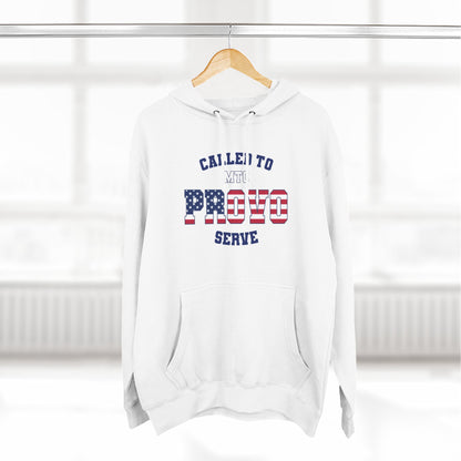 Provo MTC English USA Flag - The Relaxed Hoodie