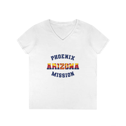 Arizona Phoenix English - Ladies' V-Neck T-Shirt