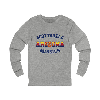 Arizona Scottsdale English - Unisex Long Sleeve Cotton Jersey