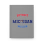 Michigan Detroit Spanish - Hardcover Journal