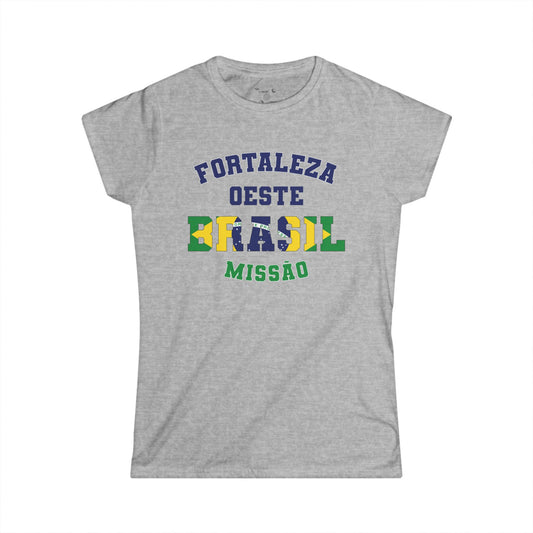 Brazil Fortaleza West Portuguese - The Classic P-Day Tee for Ladies
