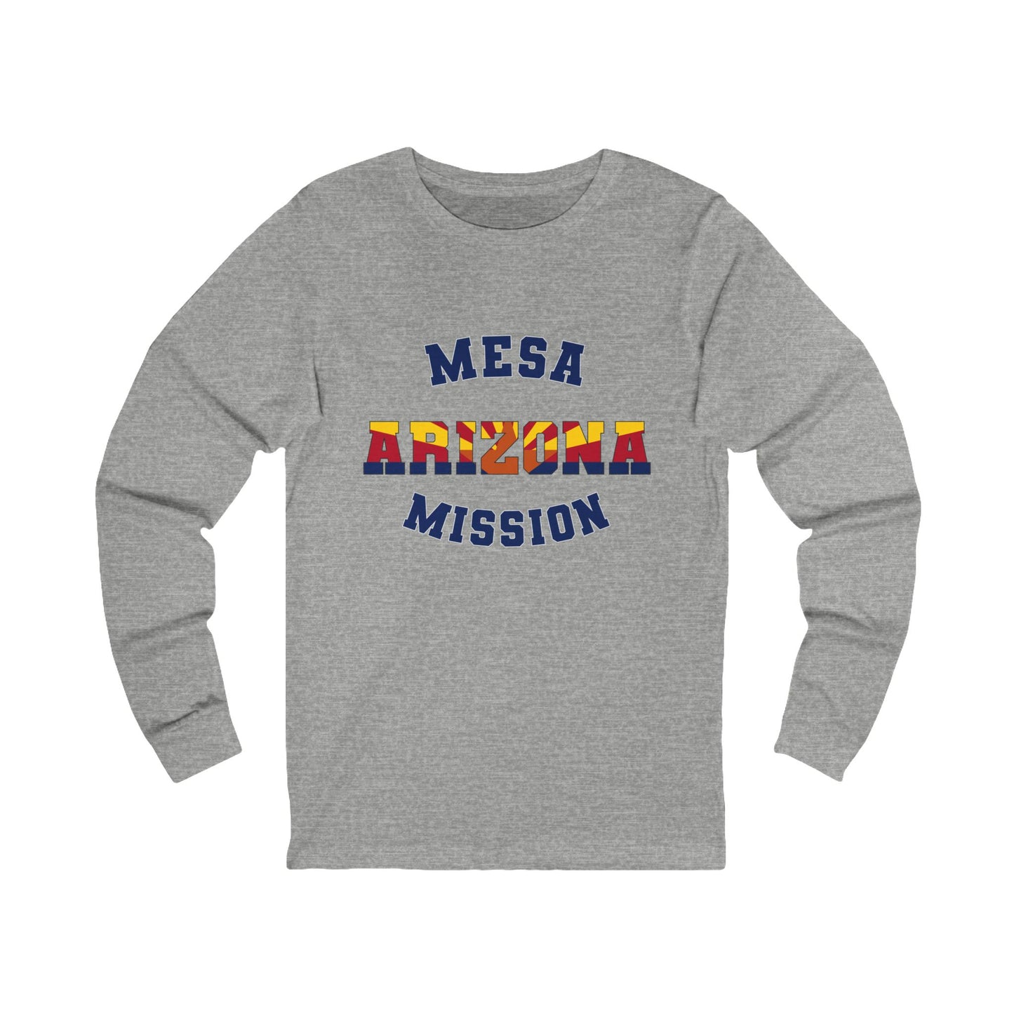 Arizona Mesa English - Unisex Long Sleeve Cotton Jersey
