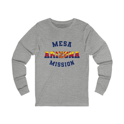 Arizona Mesa English - Unisex Long Sleeve Cotton Jersey