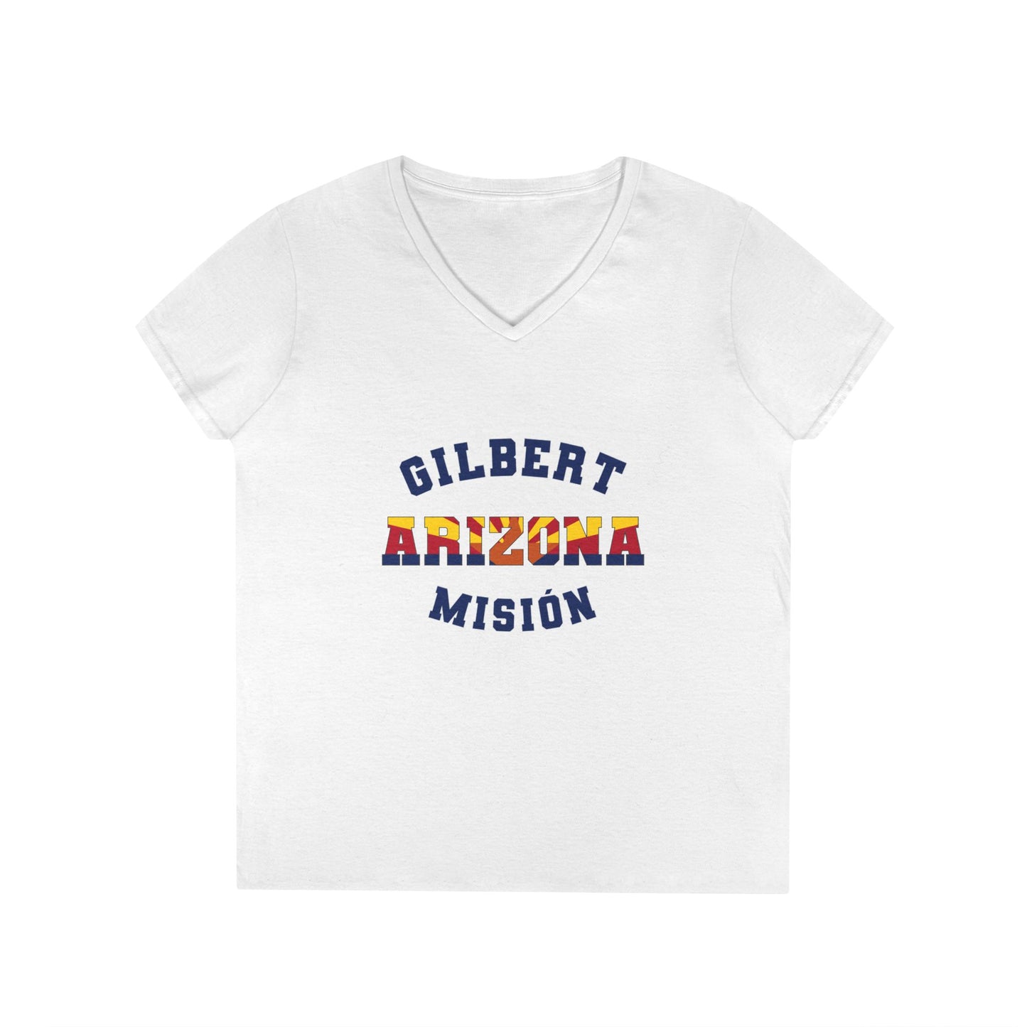Arizona Gilbert Spanish - Ladies' V-Neck T-Shirt