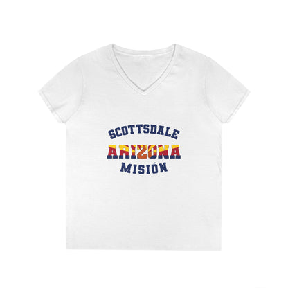 Arizona Scottsdale Spanish - Ladies' V-Neck T-Shirt