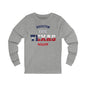 Texas Houston East Spanish - Unisex Long Sleeve Cotton Jersey
