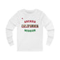 California Arcadia English - Unisex Long Sleeve Cotton Jersey