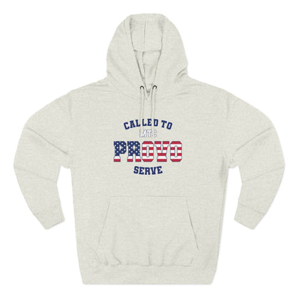 Provo MTC English USA Flag - The Relaxed Hoodie